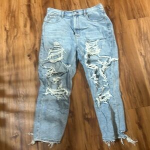 AE mom jeans